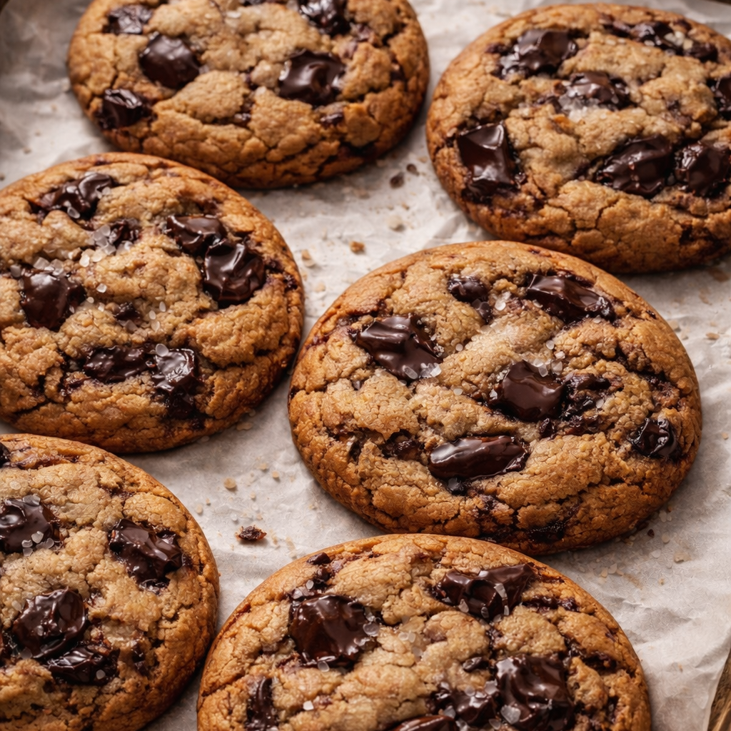 Freshly Baked Chocolate Chip Cookies