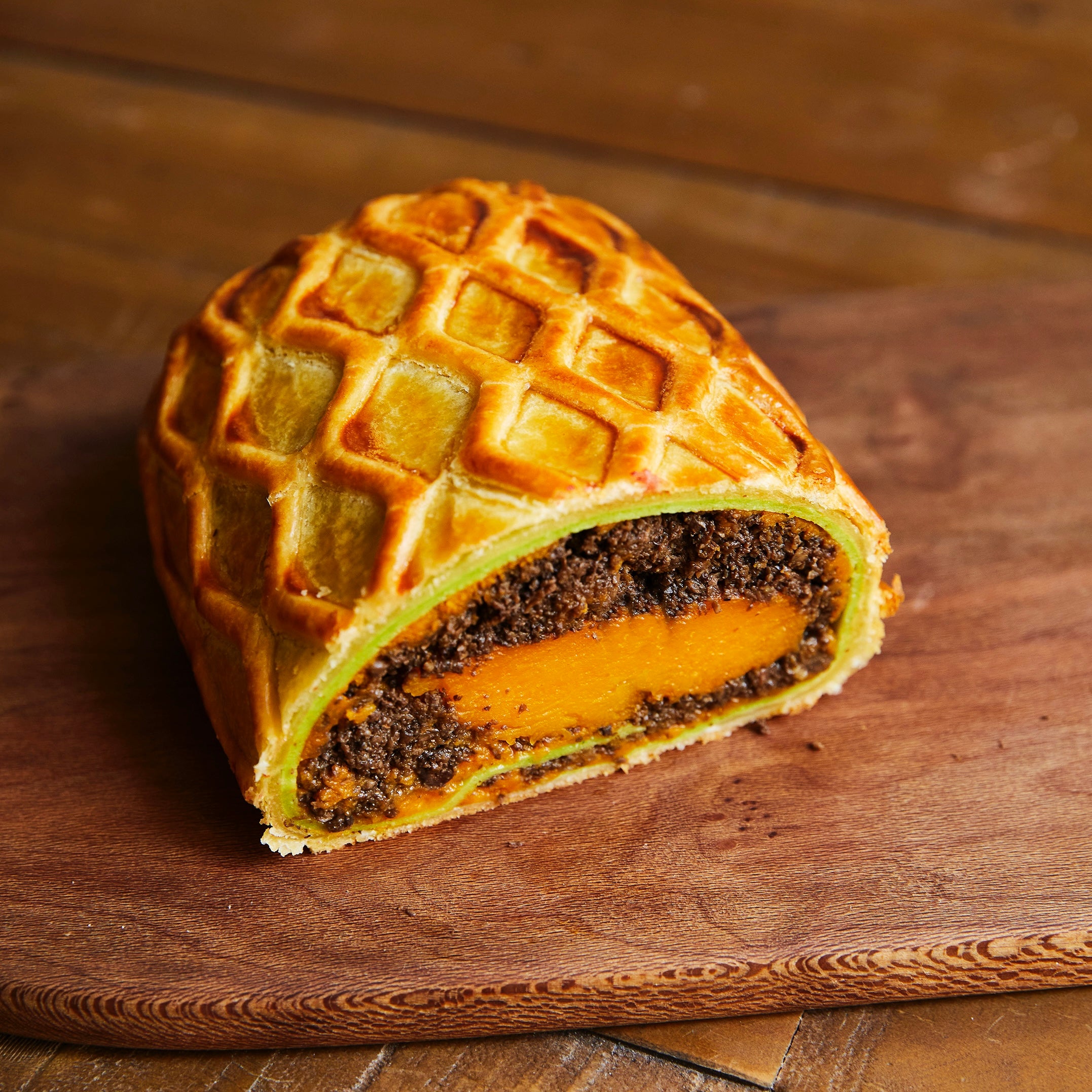 Butternut Squash & Mushroom Wellington Menu