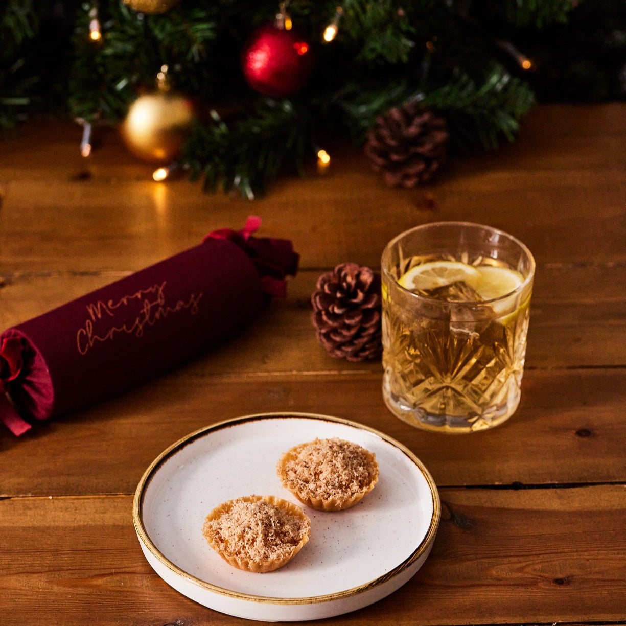 Christmas Butternut Squash & Mushroom Wellington Menu (V)