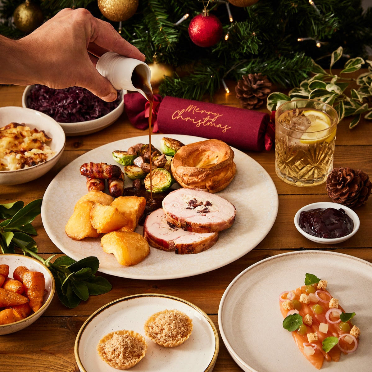 Christmas Beef Wellington Menu
