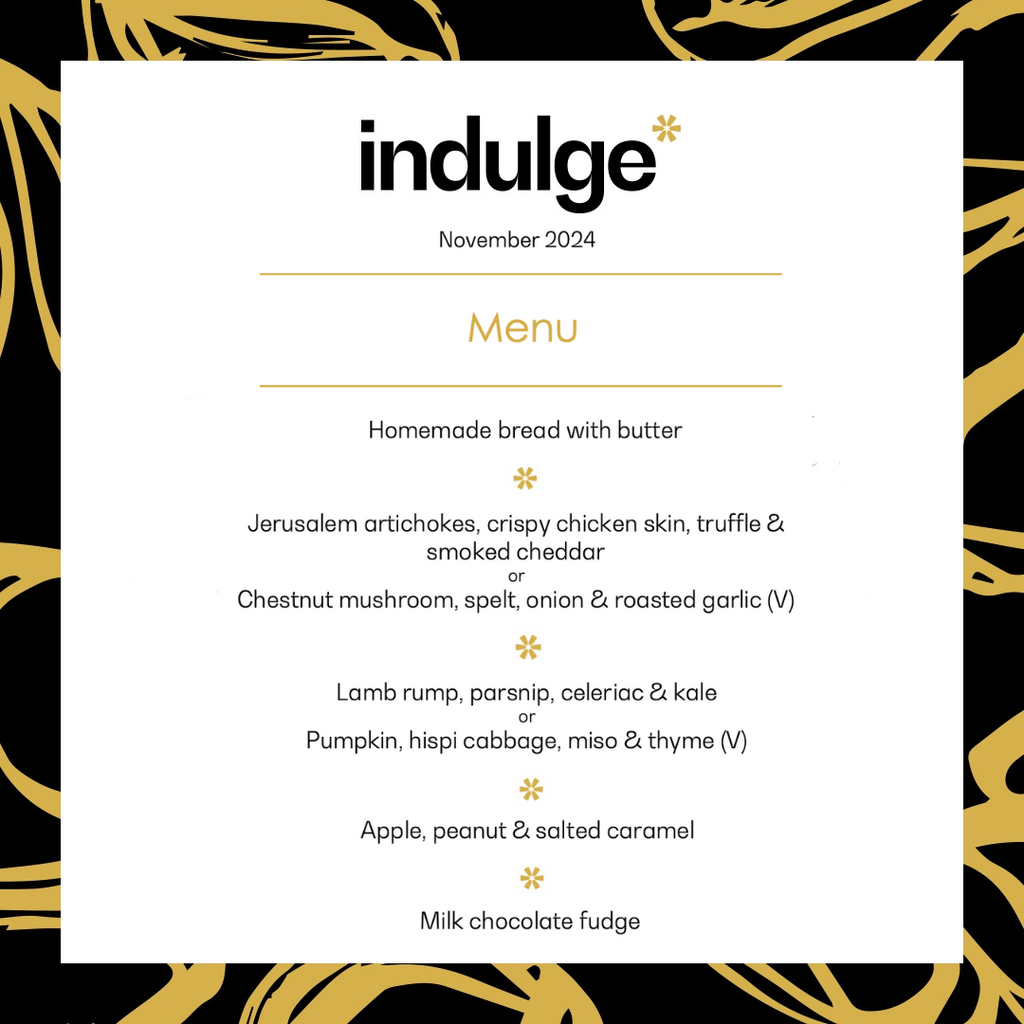 Fine dining - Saturday 9th November